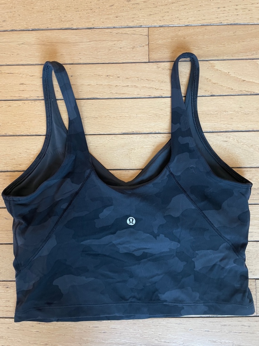 lululemon athletica Black Camo Sports Bra